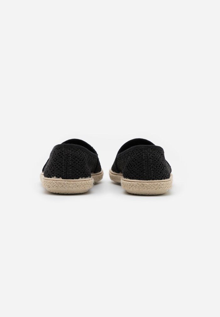 Chaussure Basse Anna Field Espadrillas Plates Slip on Noir Femme | KMK-1204482